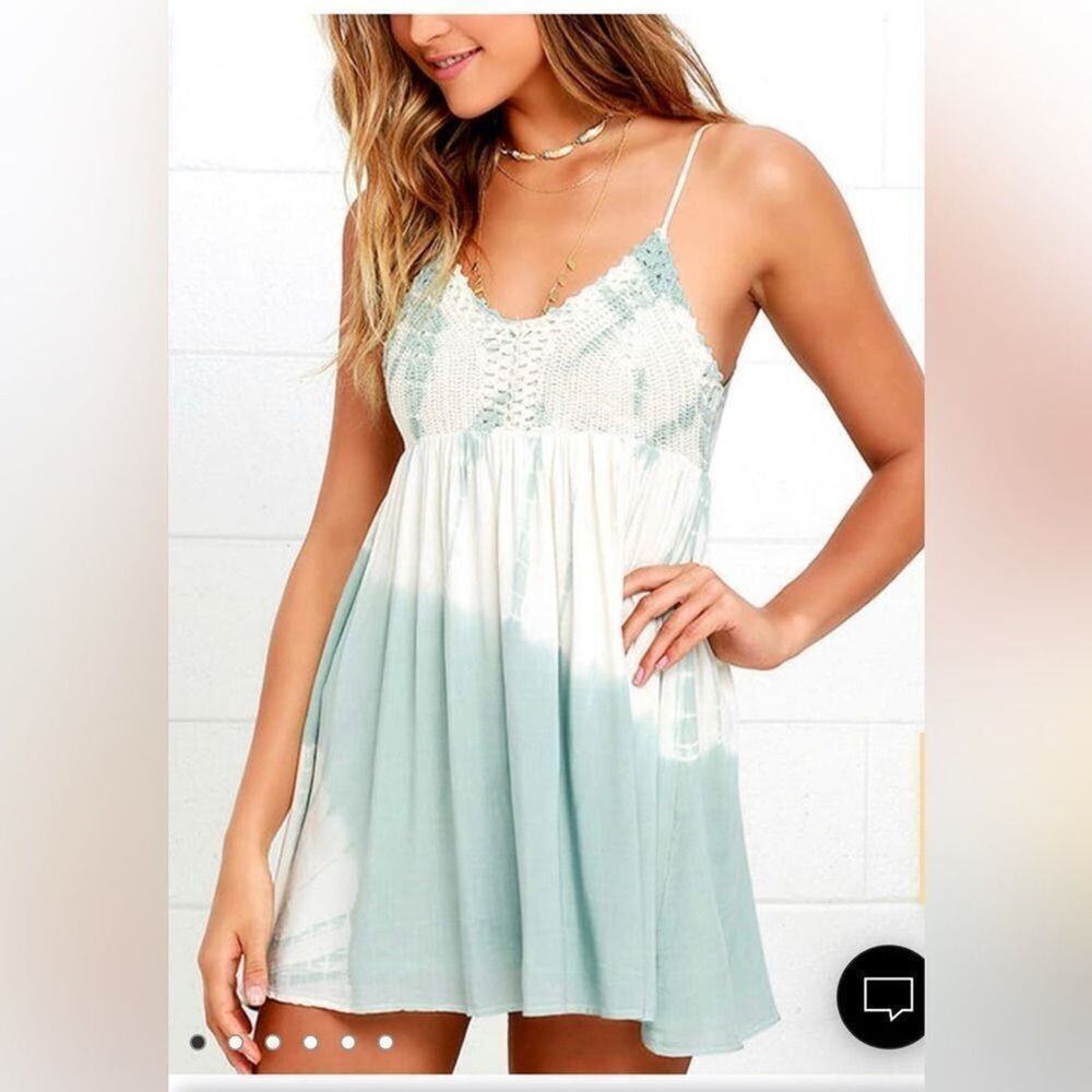 OCEAN DRIVE TIE DYE SUMMER DRESS SIZE‎ M
